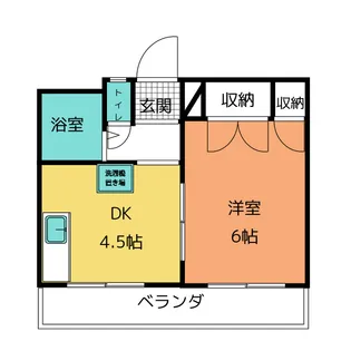 ドミールS【3階】の間取り