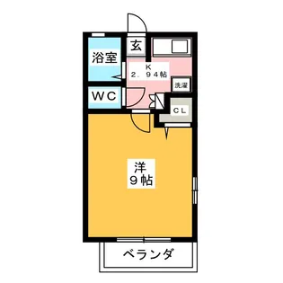 エクセル平池【2階】の間取り