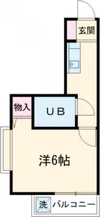カーザ・フローラ【1階】の間取り