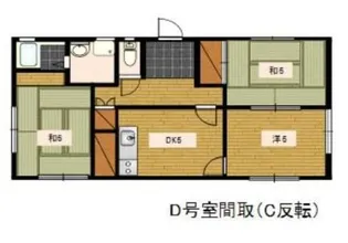 静岡県袋井市豊沢【一戸建】の間取り