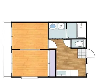 アーバン柴田A棟【2階】の間取り