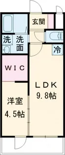 グレイスコート【2階】の間取り