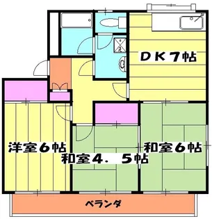 加藤マンション【3階】の間取り