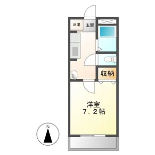 シーフロントTOA【3階】の間取り
