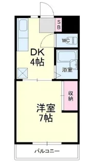 静岡県浜松市中央区上島2【マンション】の間取り