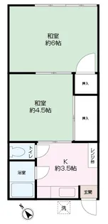 上福荘【1階】の間取り