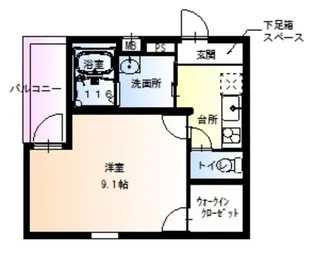 フジパレス堺南長尾II番館【3階】の間取り