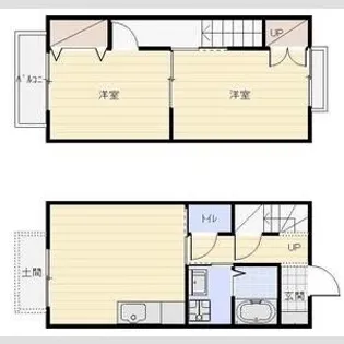 静岡県浜松市中央区有玉台3【一戸建】の間取り