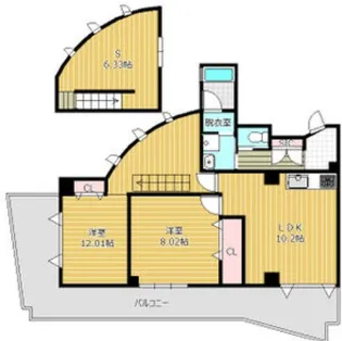 ANGELO OTOWA【5階】の間取り