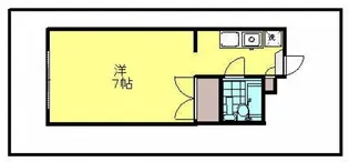 リバージュ山下【2階】の間取り