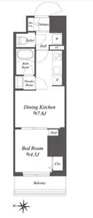 東京都江東区亀戸7【マンション】の間取り