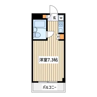 東京都昭島市宮沢町【マンション】の間取り