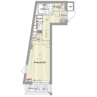 ビバリーホームズ中延II【2階】の間取り