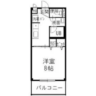 エクセレンス【1階】の間取り