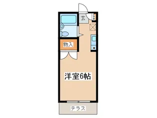 レジデンス鵠沼【1階】の間取り