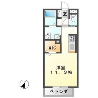 サンライズN【1階】の間取り