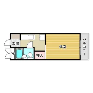 スカイブルー【3階】の間取り