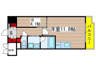 IZUMI ohrinkan【3階】の間取り