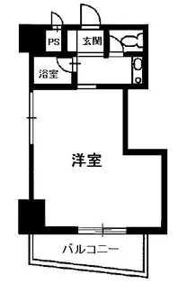 ベルメール原田町【5階】の間取り