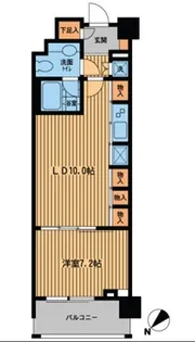 東京都中央区日本橋横山町【マンション】の間取り
