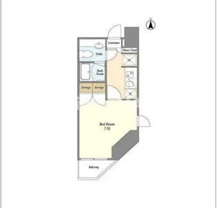 エコロジー木場レジデンス【8階】の間取り