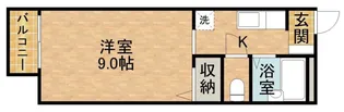 パークハウス【1階】の間取り