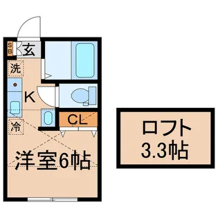 神奈川県横浜市保土ヶ谷区仏向町【アパート】の間取り