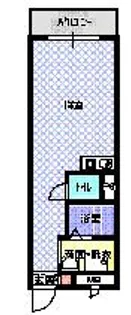 ハイツプレーヂ【3階】の間取り