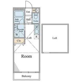 カルム横濱山手【2階】の間取り