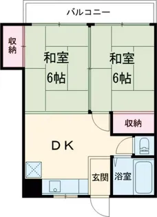 第2浜中マンション【3階】の間取り