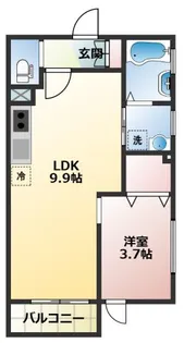 神奈川県横浜市港北区綱島東4【マンション】の間取り