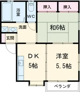クレッシェンド【2階】の間取り