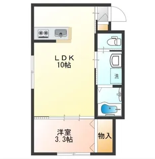 パルム丘の上【2階】の間取り