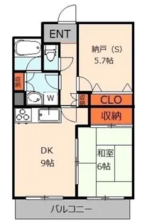 サングレース芦花公園【3階】の間取り