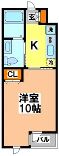 東京都三鷹市牟礼2【マンション】の間取り
