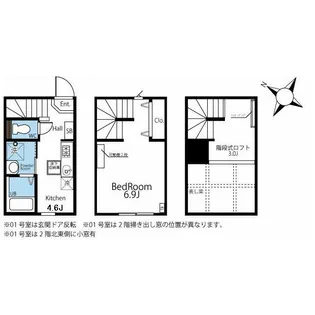 ハーミットクラブハウス田園調布の間取り