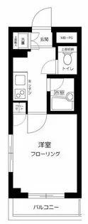 東京都新宿区西落合1【マンション】の間取り