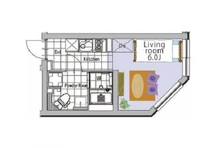 SOU高田馬場II【3階】の間取り