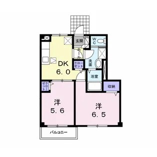 フォレスタ【1階】の間取り