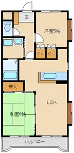 ファミーユ梶ヶ谷【3階】の間取り