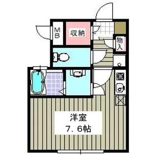 One’s Stage高砂【3階】の間取り