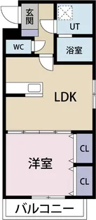 ヴィガラス7【1階】の間取り