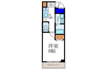 Merge一条通【4階】の間取り