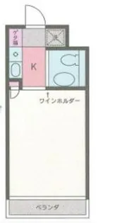 ワコーレ相武台前【2階】の間取り
