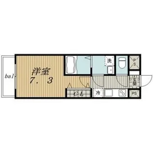 愛知県名古屋市熱田区古新町2【マンション】の間取り