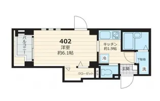 東京都世田谷区赤堤3【マンション】の間取り