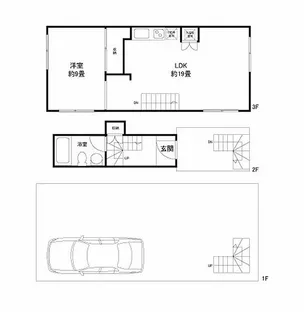 東京都大田区久が原5【一戸建】の間取り