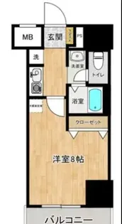リヴェールハウス八王子【10階】の間取り