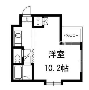 メゾンドルミネ【2階】の間取り