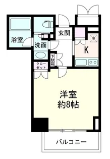 クオリア銀座【5階】の間取り